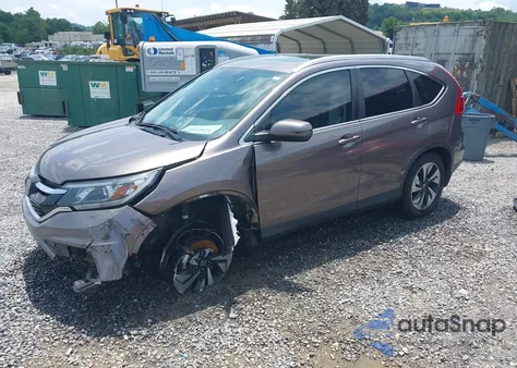 2015 Honda Cr-V Touring from USA, damaged, VIN 5J6RM3H9XFL005448